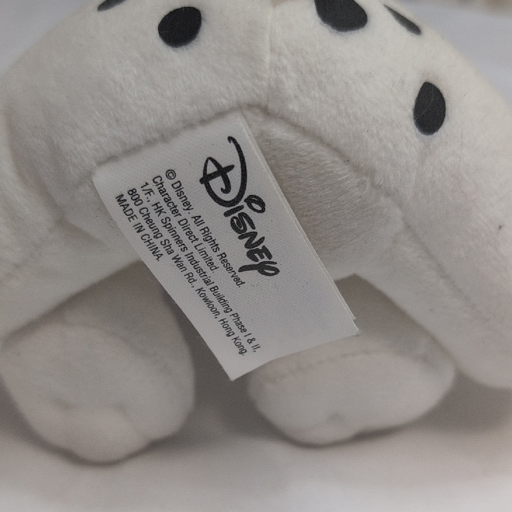 Disney Dalmatian Plush Dog Toy - Cream and Black - Picture 5 of 7